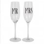 Champagneglas - Mr & Mrs - 2-pack
