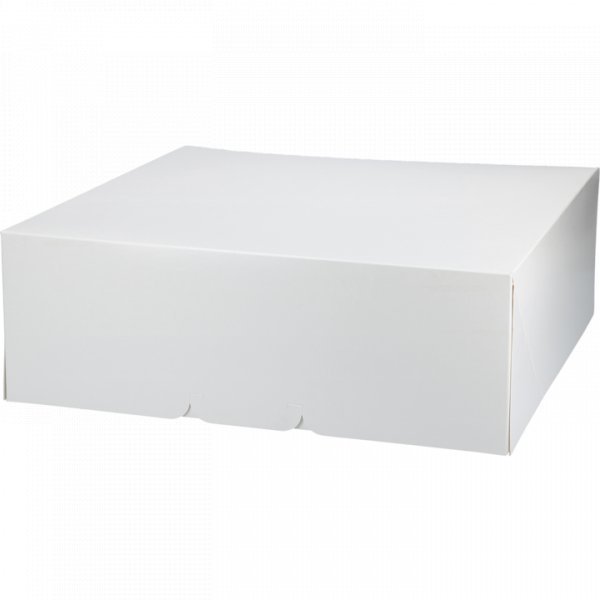 Tårtbox - Vit - 35x35x12 cm Tårtbox - Vit - 35x35x12 cm