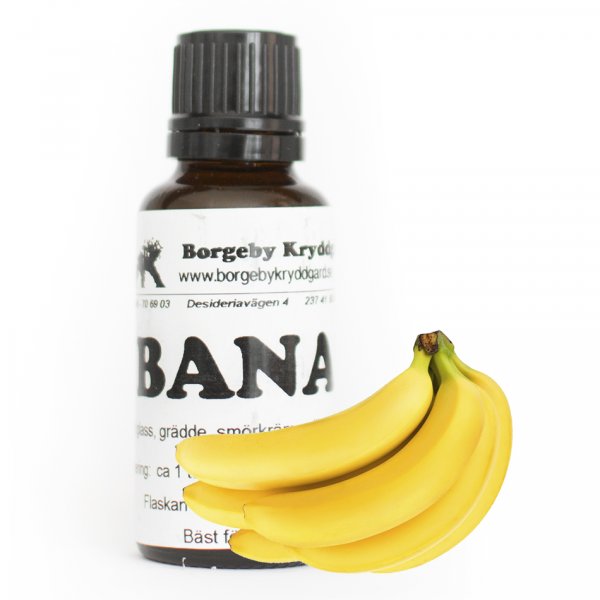 Arom - Borgeby Kryddg�rd - Banan - 25 ml