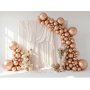 Ballong - Glossy - Ros�guld - 30 cm