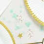 Konfetti - Ready to pop - Mint/Guld