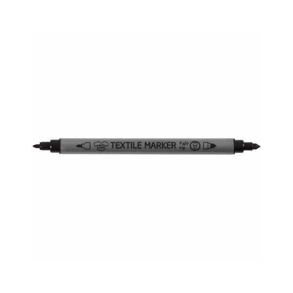 Textilpennor - 6-pack - Svart