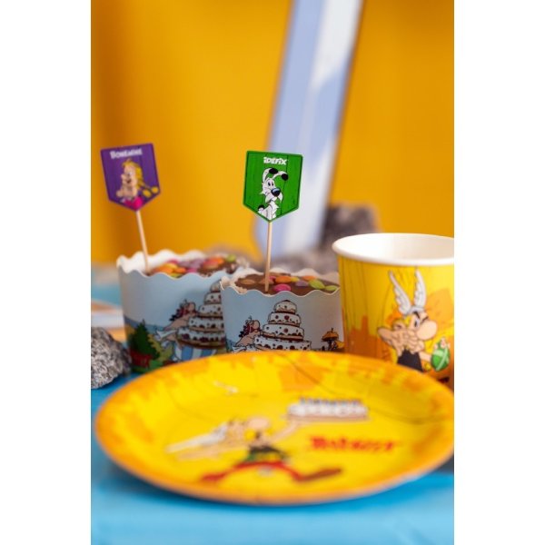 Cake picks - Asterix - 8 st