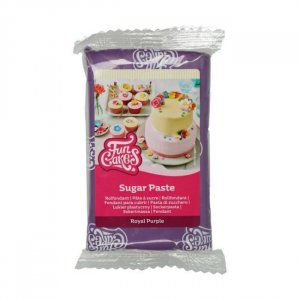 Sugarpaste/Sockerpasta - Royal Purple - Funcakes - 250 g