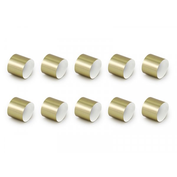 Servettringar - Metallic - Guld - 10 st Servettringar - Metallic - Guld - 10 st
