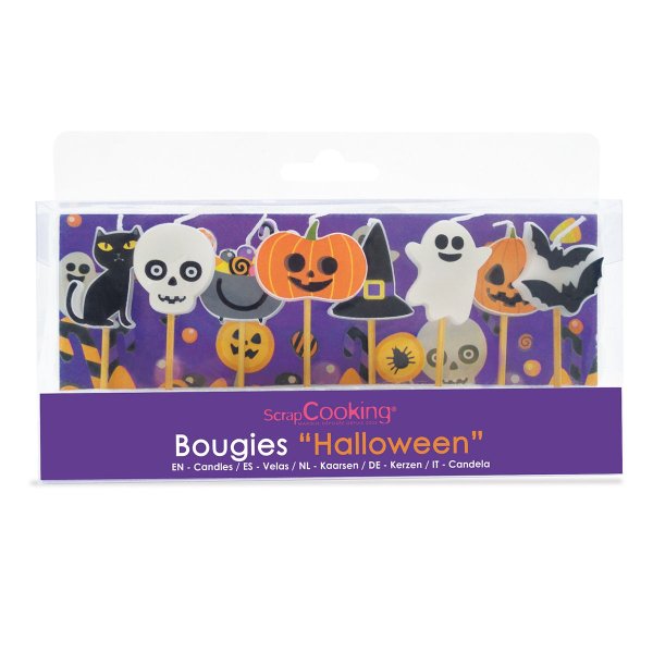 T�rtljus Halloween - 8-pack