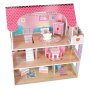 Docksk�p i tr� 70 cm Rosa med LED-belysning - Sj�lvmontering