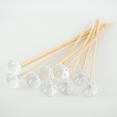 Ballongpinnar - 10-pack - Bambu