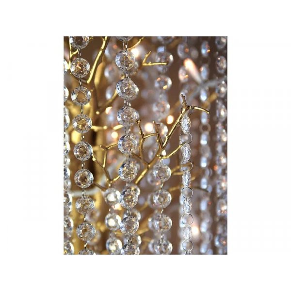 Kristallgirlang - Färglös - 1 meter - Kulor 18 mm Kristallgirlang - Färglös - 1 meter - Kulor 18 mm