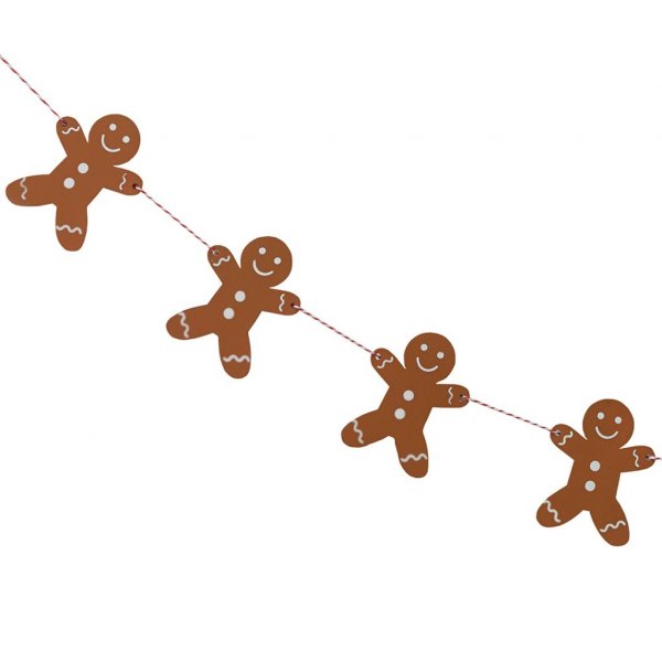 Girlang - Pepparkaksgubbar Girlang - Pepparkaksgubbar