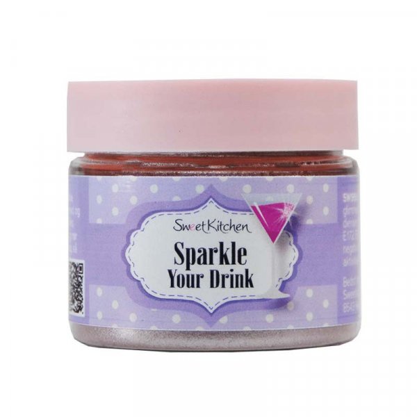 Drinkglitter - Sparkle Your Drink - Lila - SweetKitchen - 10 g