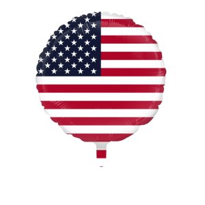 Folieballong - USA - 45 cm