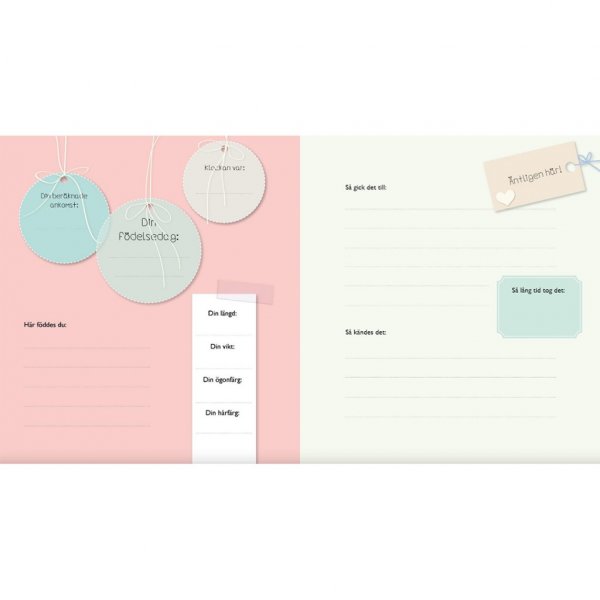 Fyll-i-bok - Lilla Hjrtat