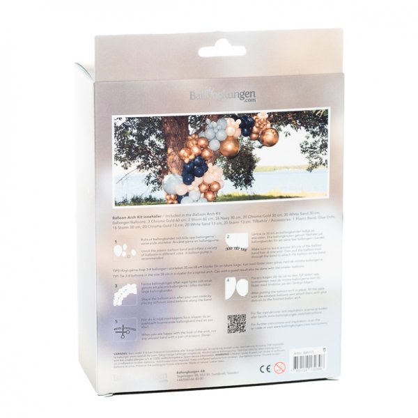 Ballongbåge - 5m - Premium Blue Ballongbåge - 5m - Premium Blue