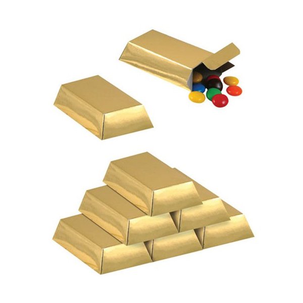 Presentaskar - Guldtackor - 12-pack