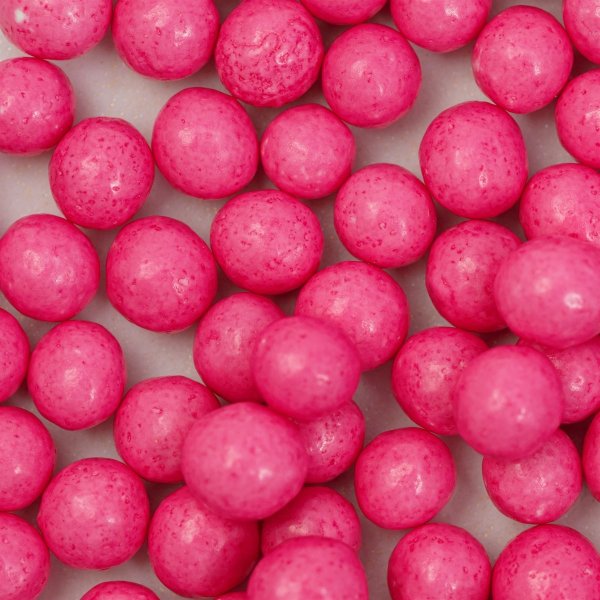 Sockerpärlor - Hot Pink - 4 mm - PME - 74 g Sockerpärlor - Hot Pink - 4 mm - PME - 74 g