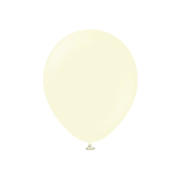 Ballonger enf�rgade - Premium 30 cm - Pale Yellow - 10-pack