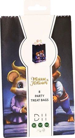 Godispsar - Musse & Helium - 12 x 20 cm - 8-pack