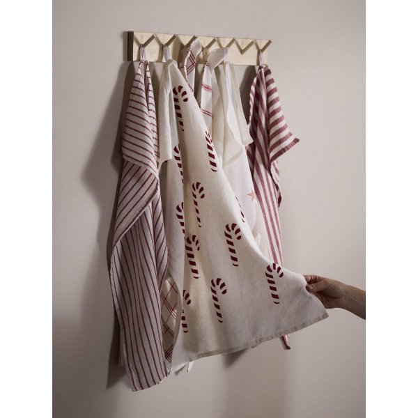 Gaby kökshandduk 3-pack 3 x 47 x 70 cm - Röd Gaby kökshandduk 3-pack 3 x 47 x 70 cm - Röd