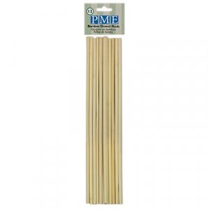 Bambustavar till trtuppbyggnad - 12 st  - 30 cm  - PME