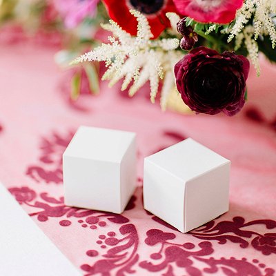 Presentaskar - Kvadrat - Vita - 10-pack Presentaskar - Kvadrat - Vita - 10-pack