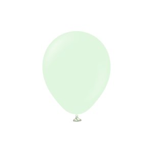 Miniballonger enf�rgade - Premium 13 cm - Pale Green - 25-pack