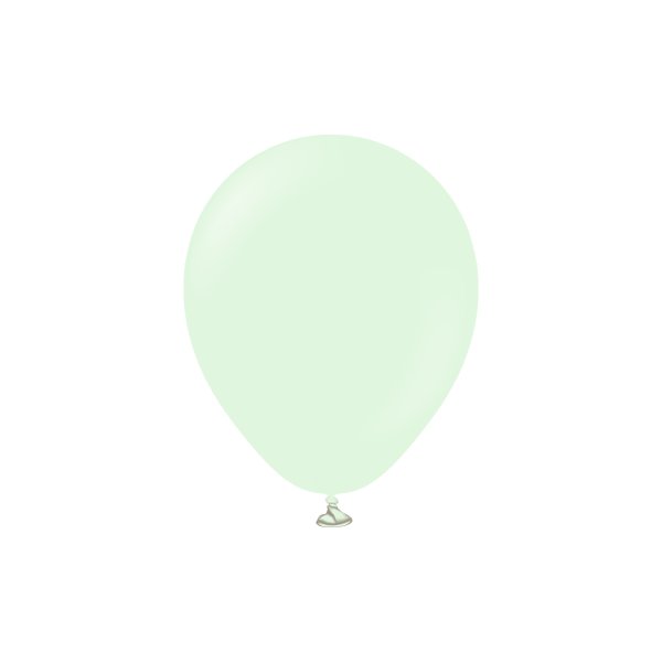 Miniballonger enfärgade - Premium 13 cm - Pale Green - 25-pack Miniballonger enfärgade - Premium 13 cm - Pale Green - 25-pack