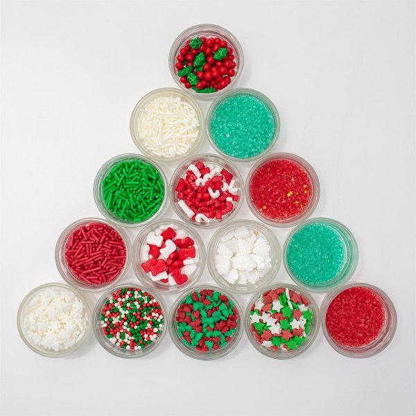 Strösselmix -Set - 30 varianter - PME - 180 g Strösselmix -Set - 30 varianter - PME - 180 g
