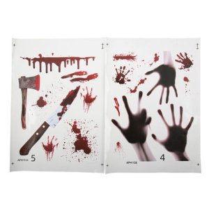 Klisterm�rken - Halloween - 19-pack