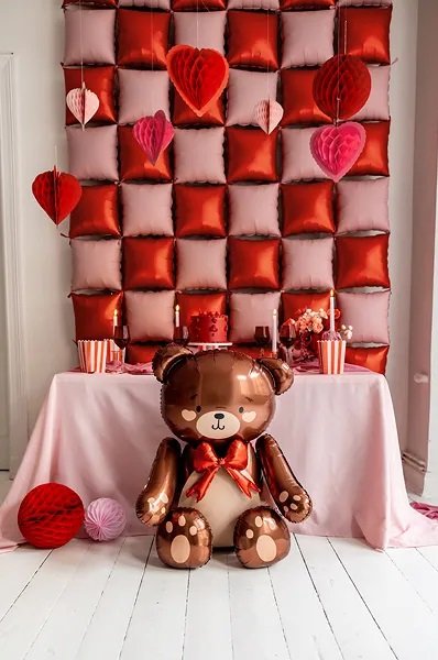 Folieballong - 88 cm - Teddybjörn Folieballong - 88 cm - Teddybjörn