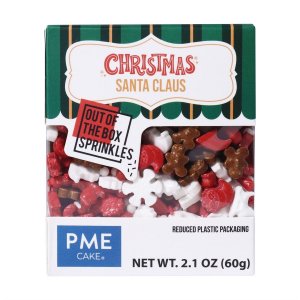 Strössel - Jul - Out of the Box Santa Claus - 60 g - PME Strössel - Jul - Out of the Box Santa Claus - 60 g - PME