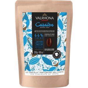 M�rk choklad - Caraibe - 250g - Valrhona