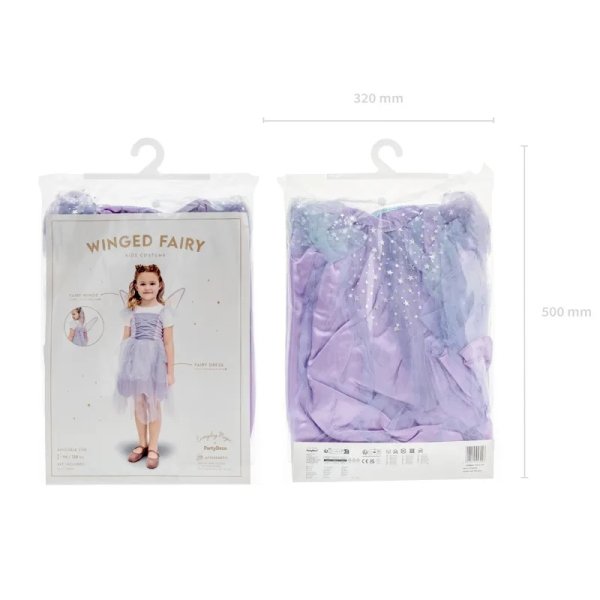 �lva med vingar - Maskeraddr�kt - 116�128 cm (5�8 �r)