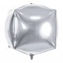 Folieballong - Kub - Silver