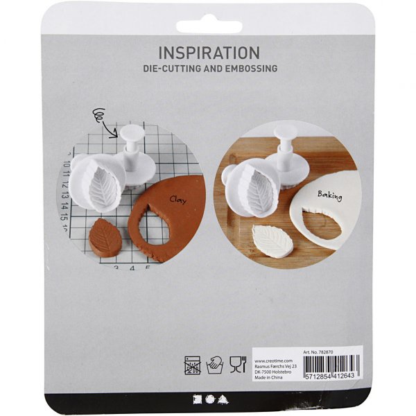 Utstickare med prägel - 4-pack - Julmix Utstickare med prägel - 4-pack - Julmix