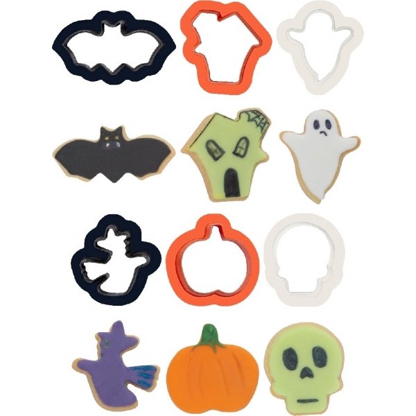Utstickare - Halloween - 6-pack