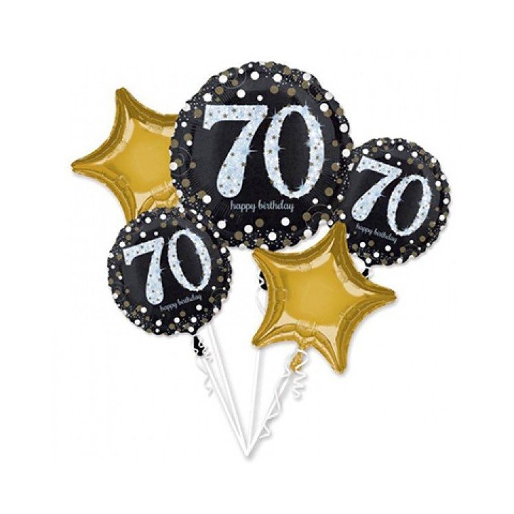 Ballongbukett 70 år - Fyndhörnan