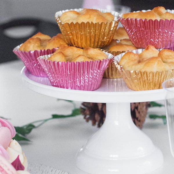 Muffinsformar - Folie - Ljusrosa - 24 st Muffinsformar - Folie - Ljusrosa - 24 st
