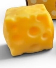 Squishy Cheese - Ost Squishy 6 x 6 cm - Presenter till barn, Kalaspresenter