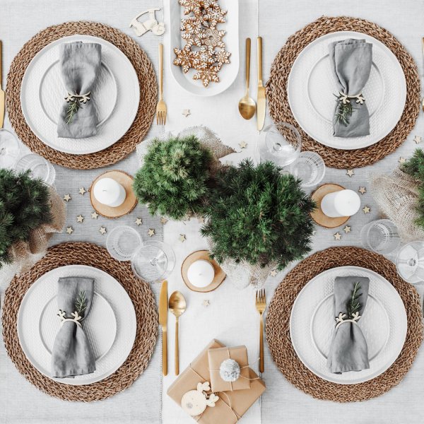 Servettringar i tr - Renar - 6-pack