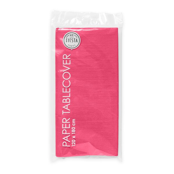 Bordsduk - Papper - Hot Pink - 120x180 cm Bordsduk - Papper - Hot Pink - 120x180 cm