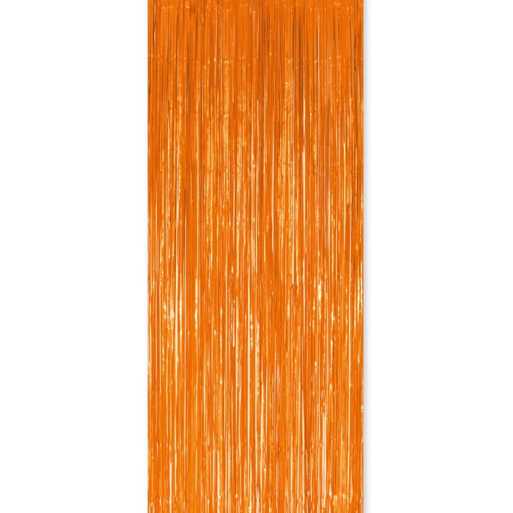 Draperi – Orange – 100×240 cm – Draperier, Hängande dekorationer