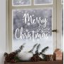 F�nstersticker - Merry Christmas