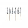 Parasoll Partypicks Silver