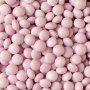 Mjlkchokladprlor/linser - Rosa - 80 g