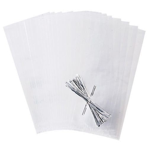 Cellofanpåsar - 10 x 23 cm - 25-pack - Wilton Cellofanpåsar - 10 x 23 cm - 25-pack - Wilton