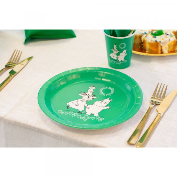 Papptallrikar - Mumin - 8-pack Papptallrikar - Mumin - 8-pack