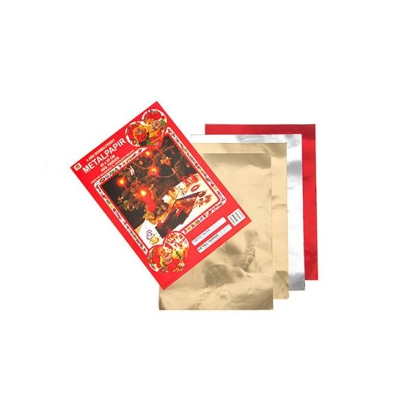 Metallpapper 4-pack