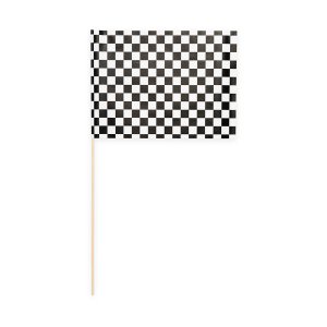 Pappersflaggor - Race - 20x30 cm - 10-pack