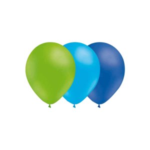 Ballonger - Mix - Limegrön/Ljusblå/Blå - 15-pack Ballonger - Mix - Limegrön/Ljusblå/Blå - 15-pack